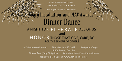 Installation and MAC Awards Dinner Dance -Sponsors